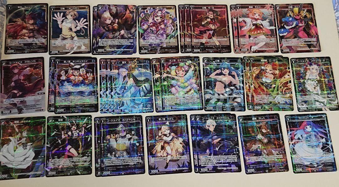 ウィクロス WIXOSS まとめ売り 引退品 ??? UAR LR SR
