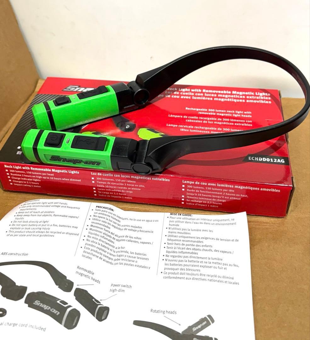 スナップオンsnap-on LEDハンズフリー ネックライト ECHDD012