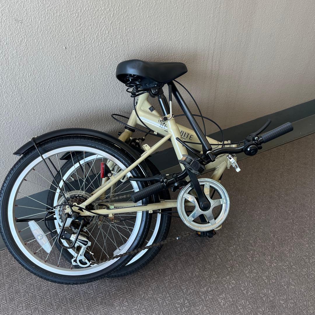 い*^様 折りたたみ自転車 20インチ MF201 6段変速　マイパラス