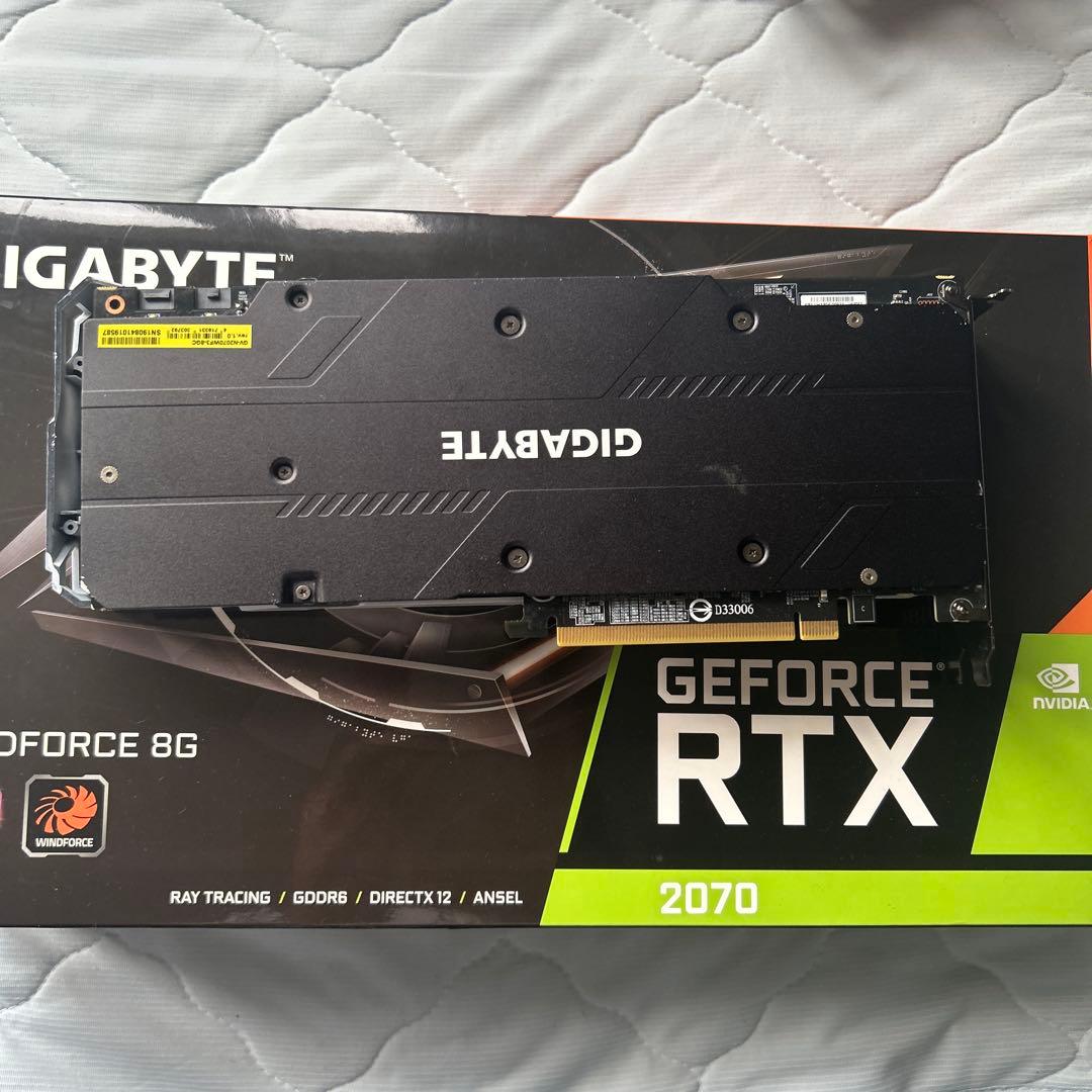 GIGABYTE RTX 2070 グラフィックボード　塗装品