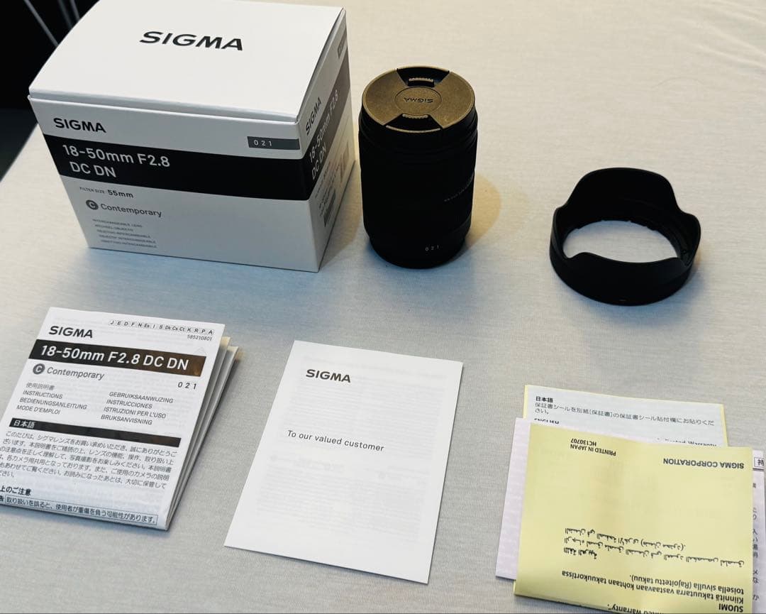 [美品] SIGMA 18-50mm F2.8 DC DN ズームレンズ