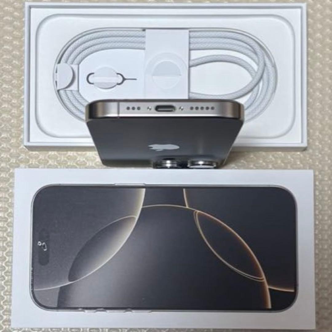 バッテリー容量100% iPhone16Pro 256GB SIMフリー 本体！