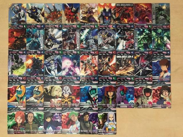 ガンダムトライエイジ　0弾～6弾　330種330枚　レア・コモン　フルコンプ