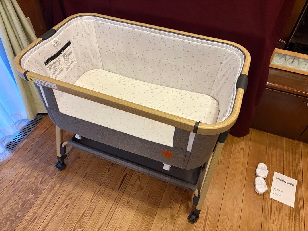 hzdmj ベビーベッド 折りたたみ