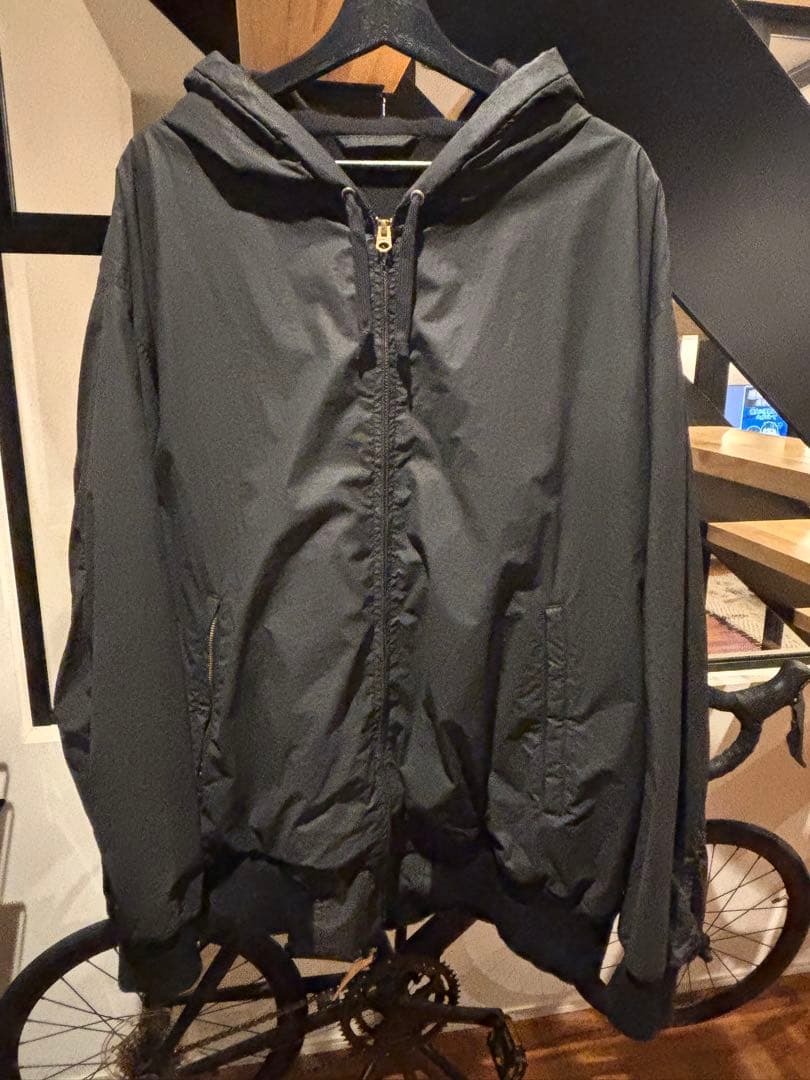 COMOLI（コモリ） コットンナイロンジップパーカー　24AW サイズ3