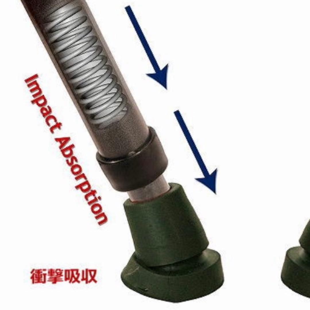 ミレニアムプロ　折りたたみ式　松葉杖　2本　ホワイト　高さ調整可能