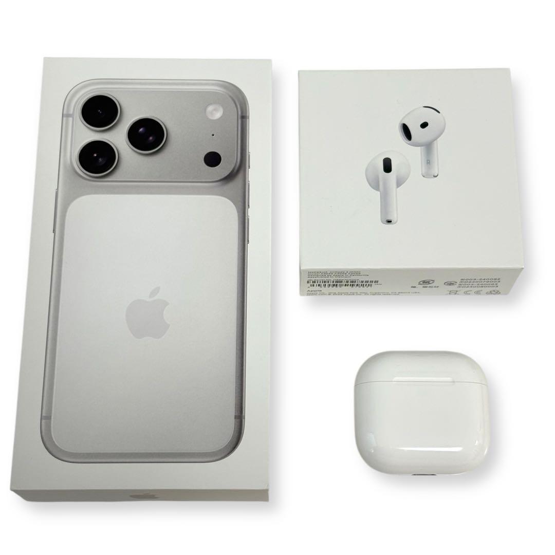 iPhone17Pro 256GB + ANC搭載AirPods4