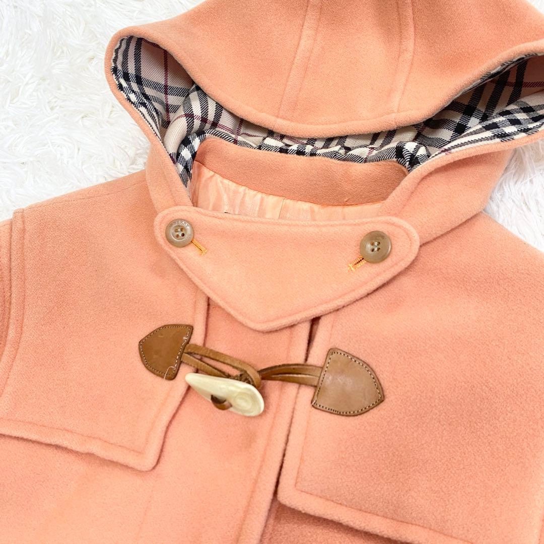 【極美品・希少カラー】バーバリーロンドン ダッフルコート ロング丈 ノバチェック