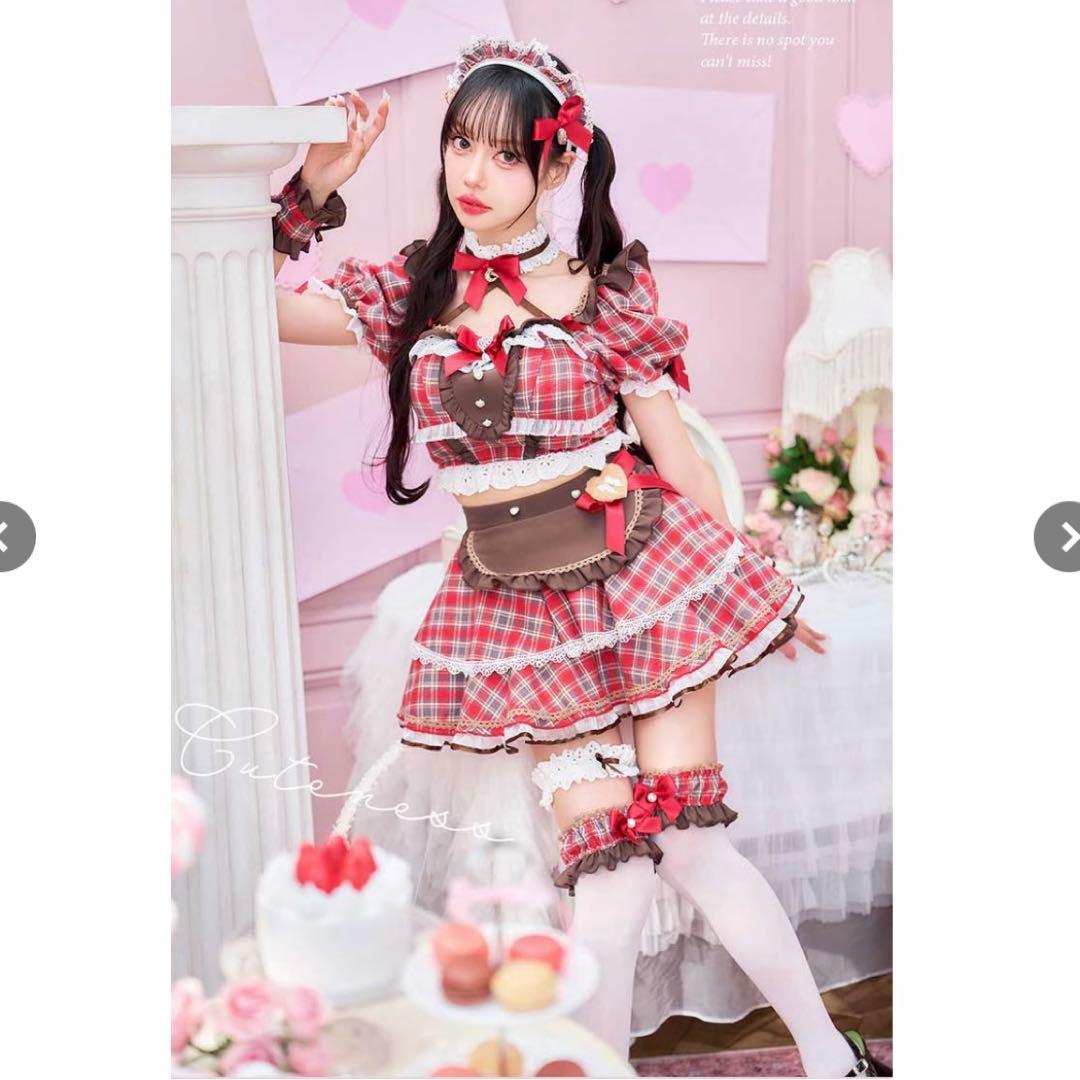 チョコラブチェックメイド Malymoon/マリームーン バレンタイン