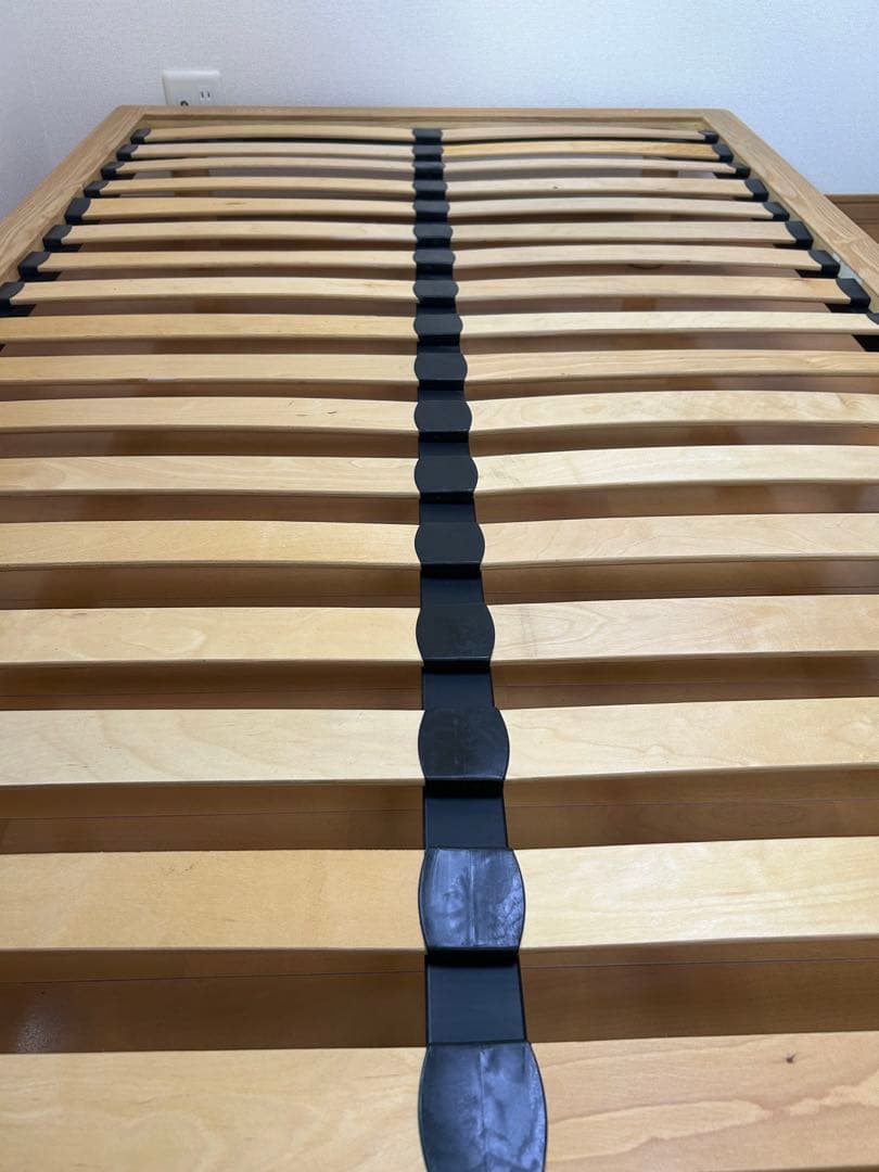 無印良品　スノコセミダブルベッドフレーム