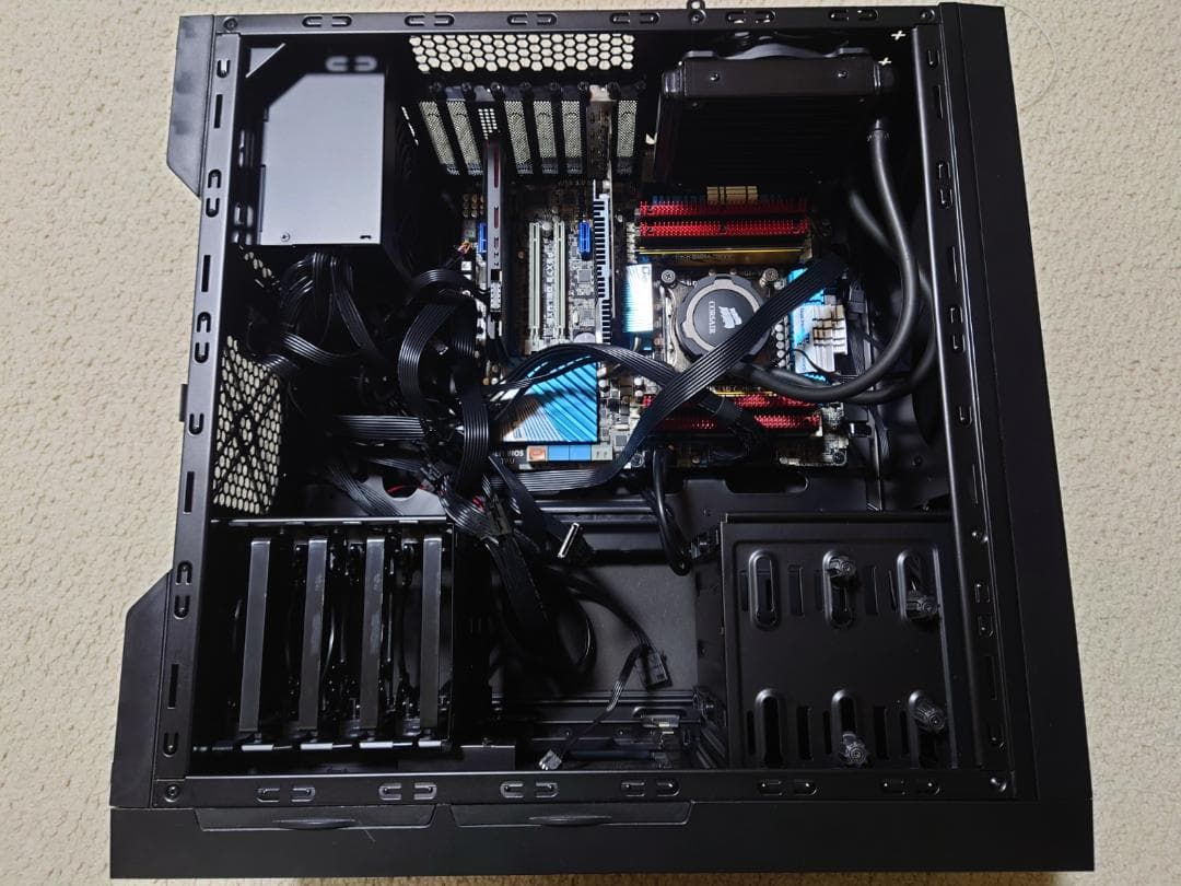 自作パソコン/ChromeFlexOS/intel i7 Extreme/SSD