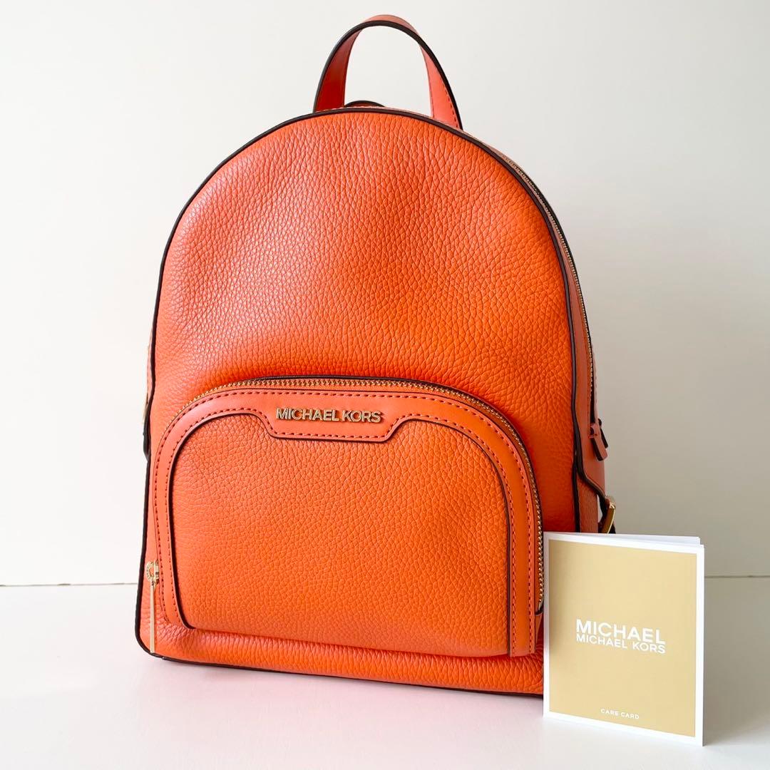 【新品】MICHAEL KORS リュックサック バッグパック オレンジ