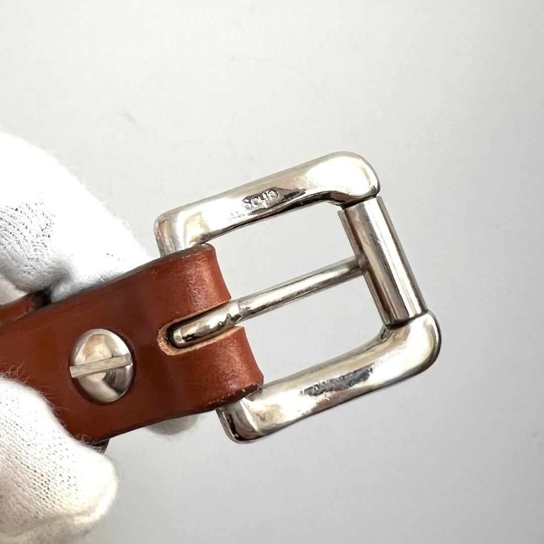 Scye Bridle Leather Number Belt ナンバーベルト