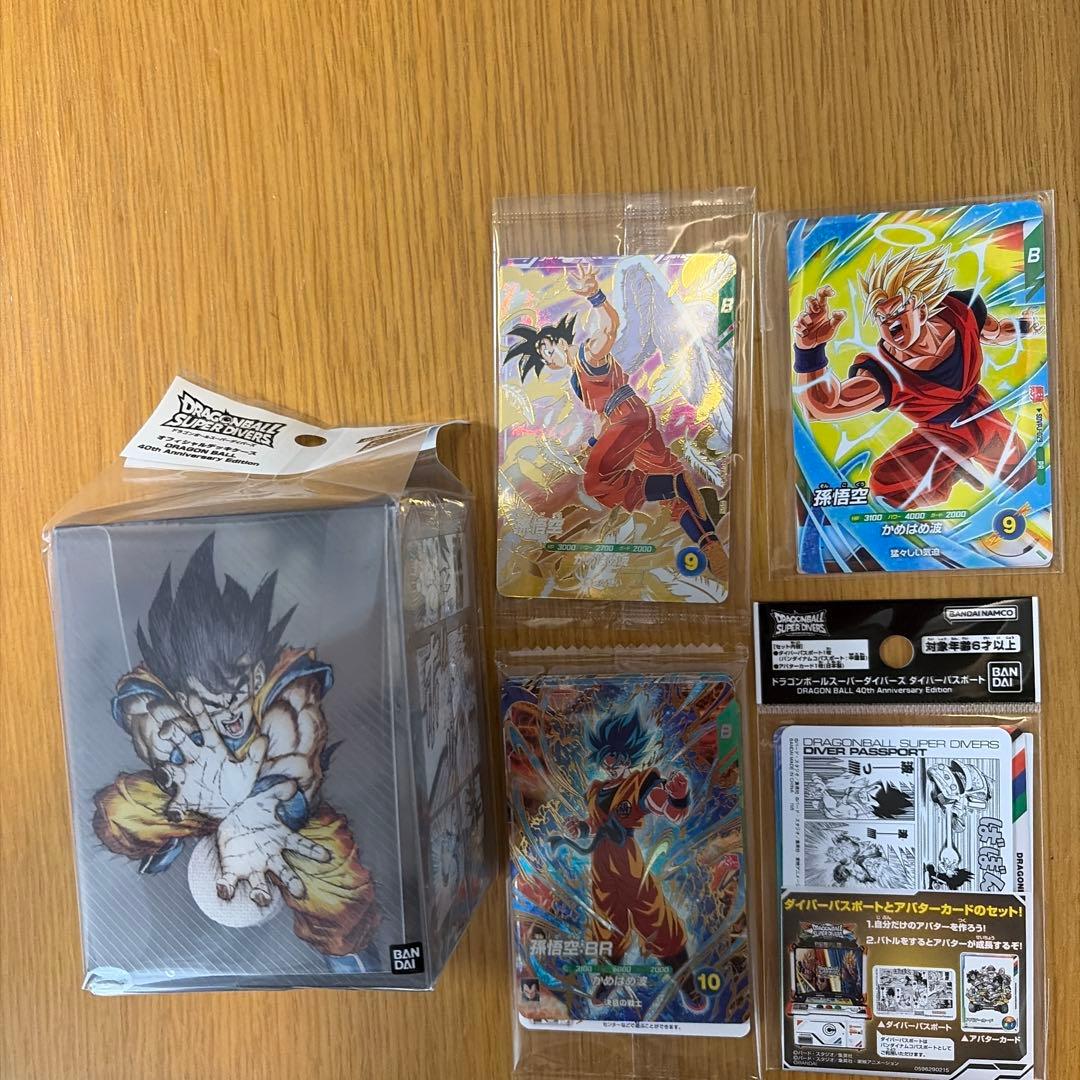ドラゴンボールスーパーダイバーズ　デッキケース他　新品・未開封