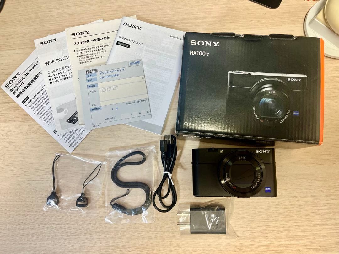 【美品】SONY DSC-RX100M5A 箱 付属品あり