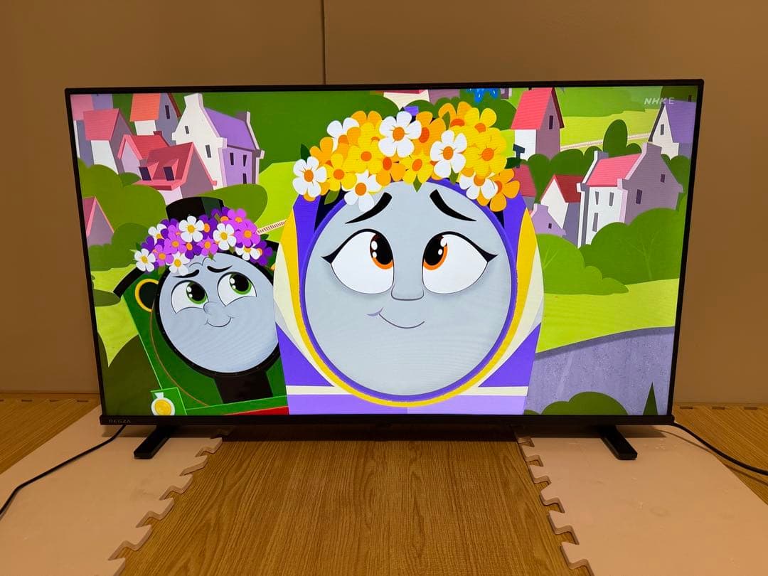 美品東芝REGZA 40V35N 40型2024年製⭕️上地BS/CS動画可テレビ