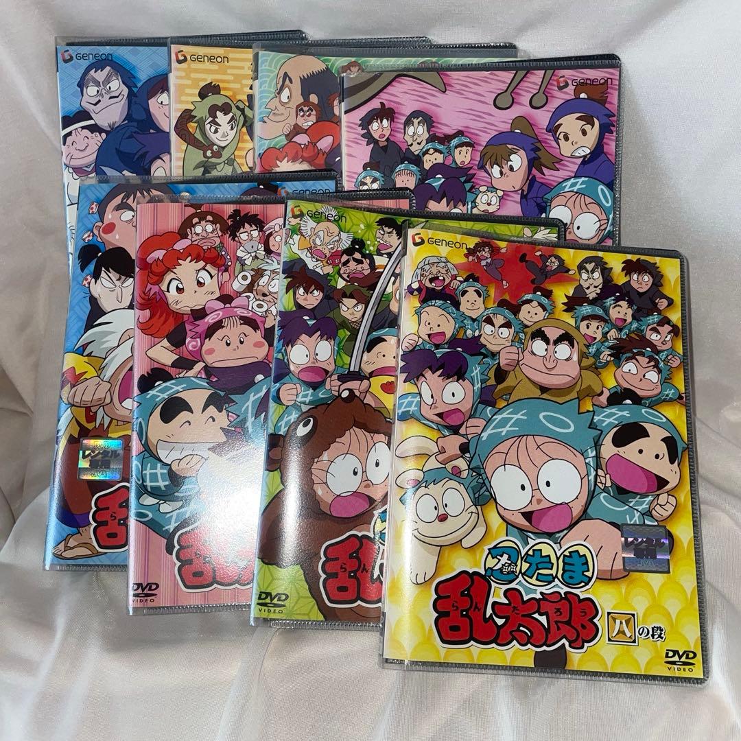 忍たま乱太郎　1期　1〜8巻　全巻セット　レンタル落ち