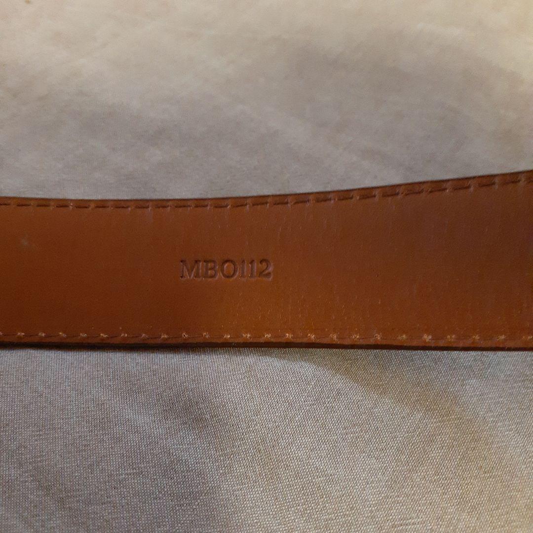 Alden ベルト 34/85 ワインレッド