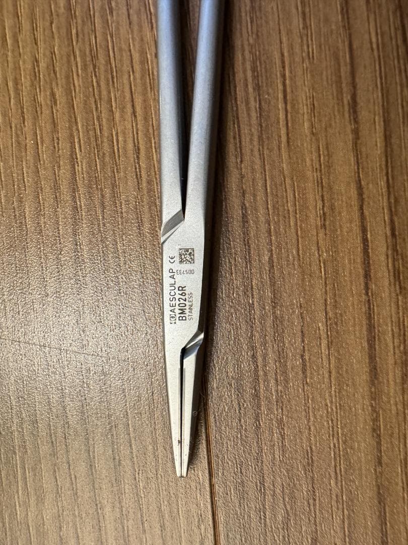 Aesculap 持針器＆ピンセット BM026R／BD157R セット