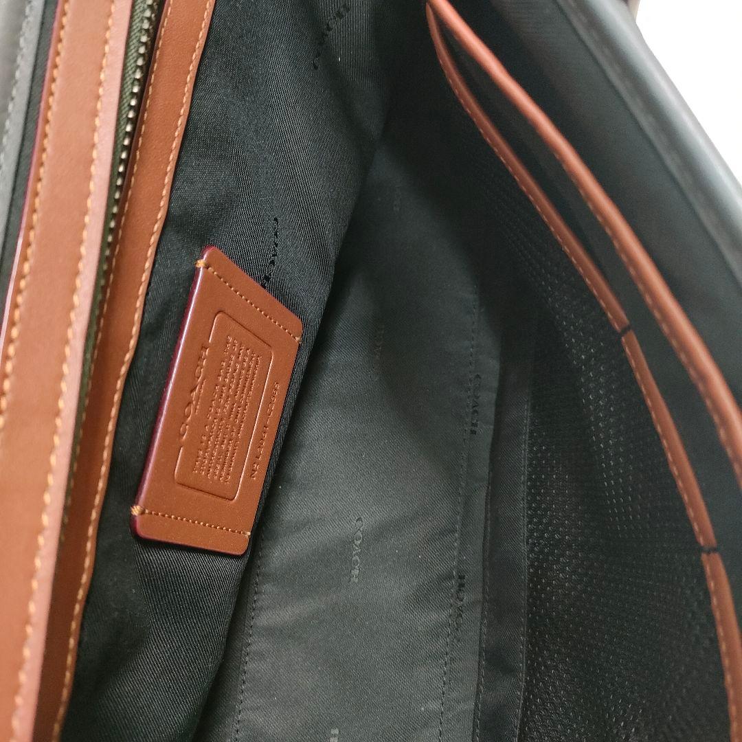 ◎美品 コーチ ショルダーバッグ バイカラー メッセンジャーバック リーグバイク