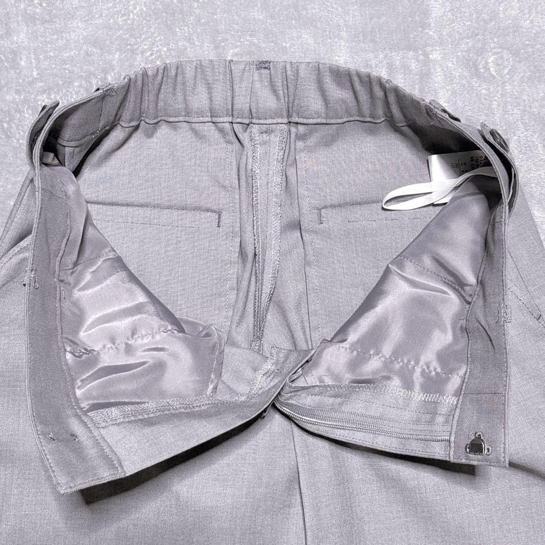 現行【未使用】ジェイプレス セットアップ ノーカラー ワイドパンツ