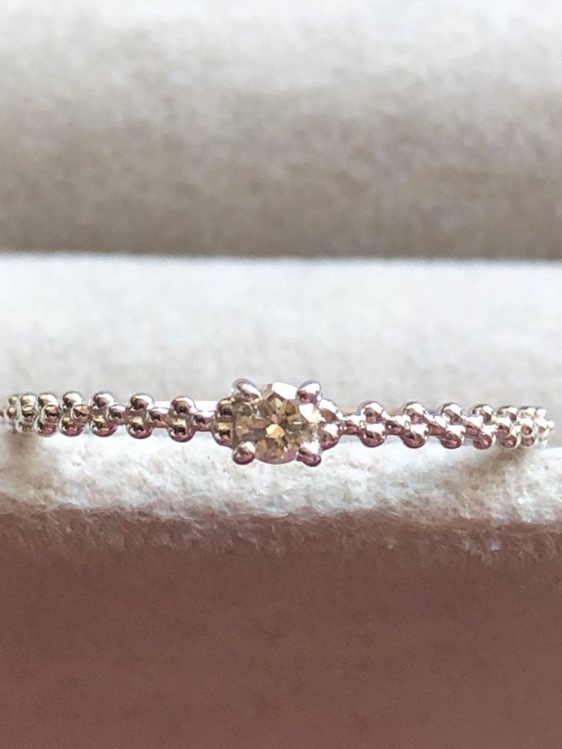 k10WGダイヤモンドリング