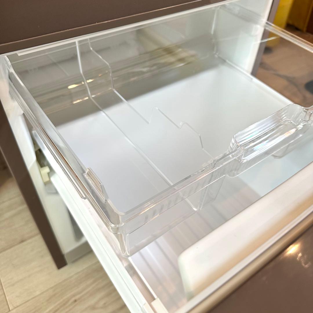 Panasonic 冷蔵庫 NR-B148W ダークブラウン