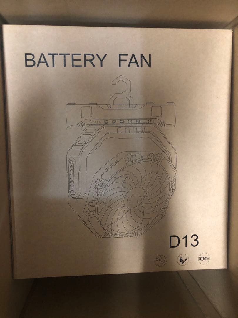 充電式 扇風機 卓上扇風機 D13 40000mAh