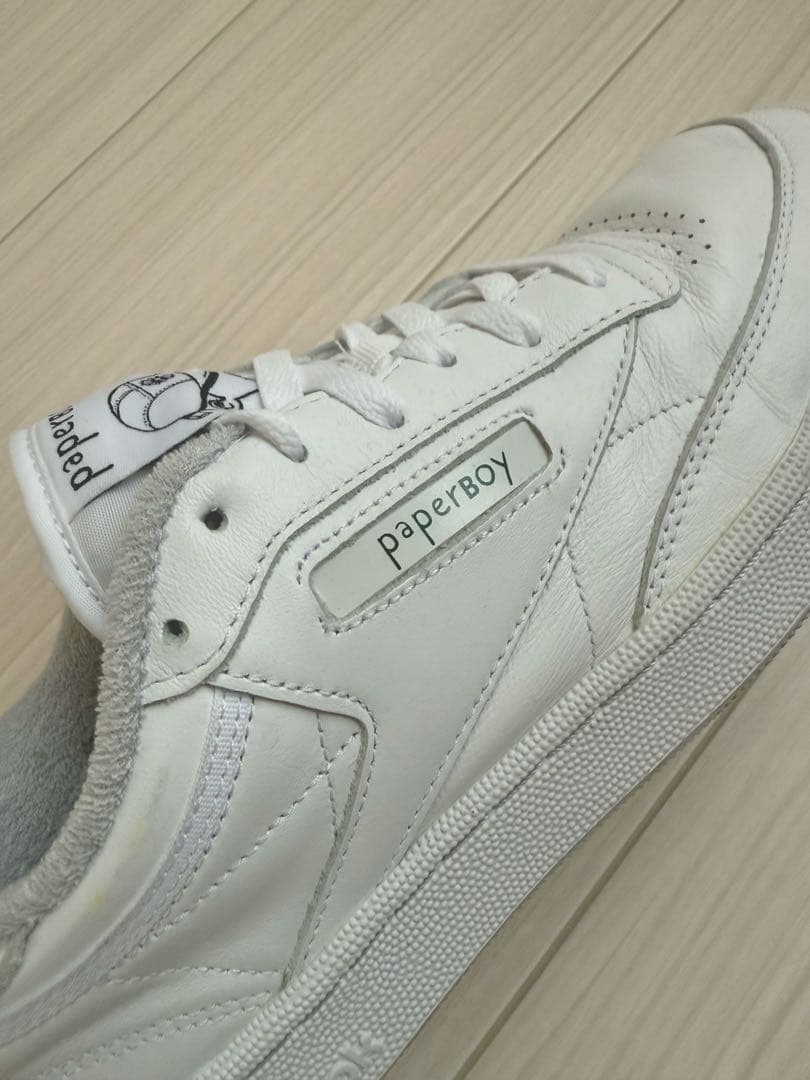 paperboy Reebok スニーカー ホワイト