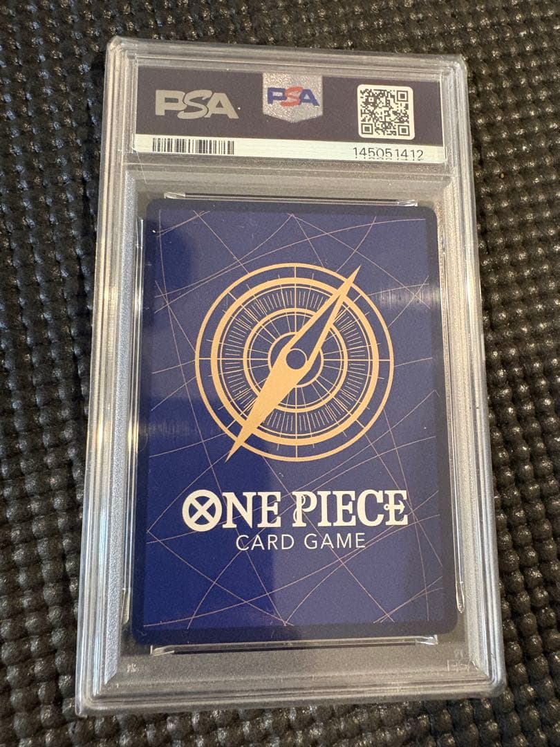 ワンピースカード ボア・ハンコック コミパラ OP07-051 PSA