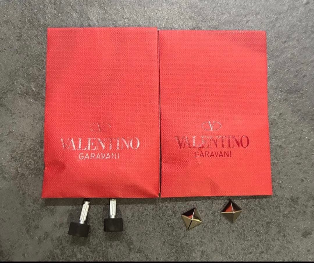 【美品】ヴァレンティノ アンクルストラップ　エナメル　パンプス　25cm