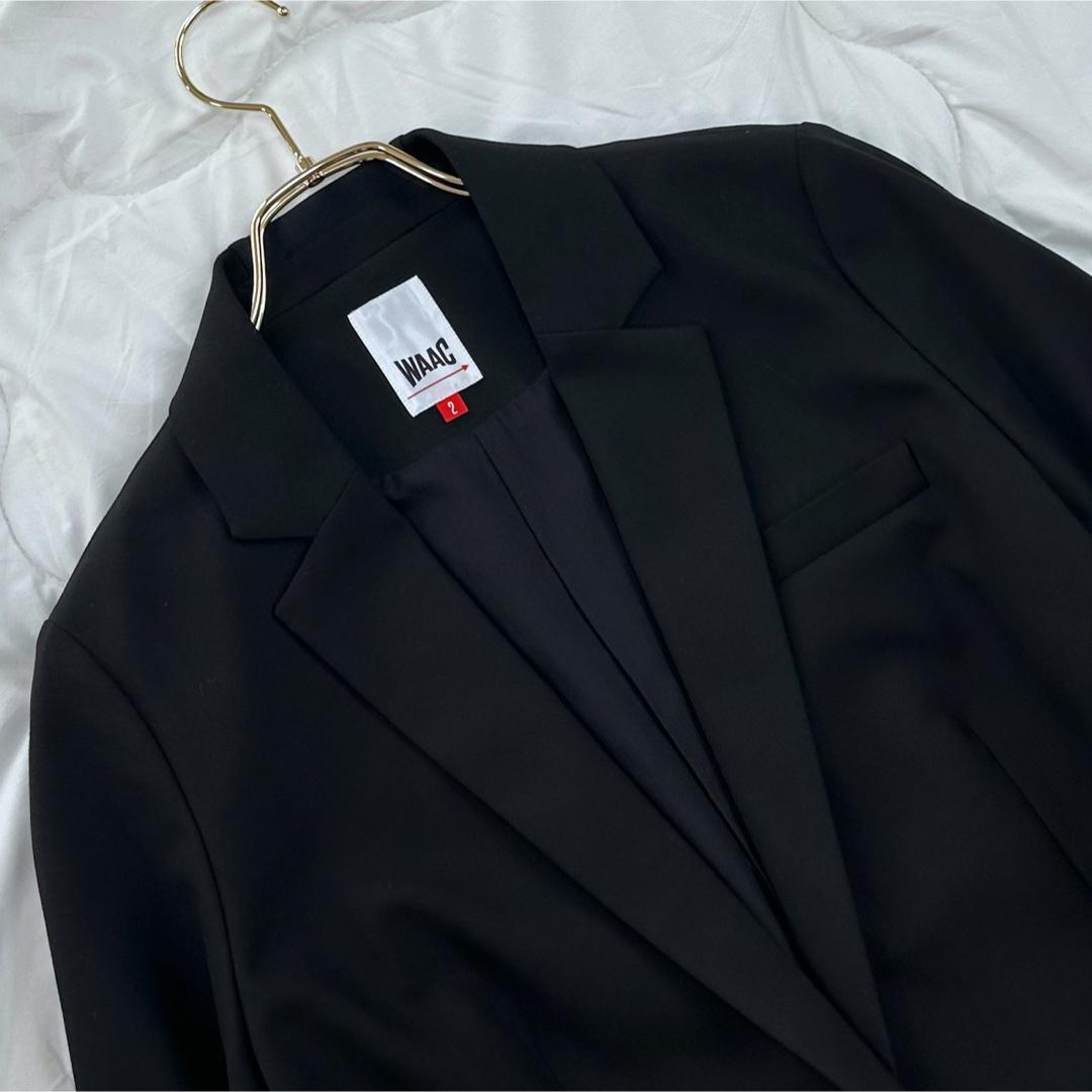 美品 WAAC ワック WOMENS プラミカル2WAYジャケット ブラック