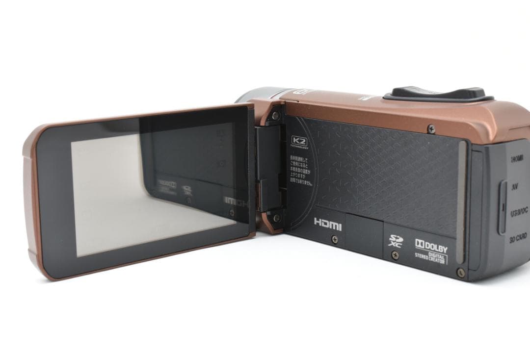 【極美品】JVC ハイビジョンメモリームービー　GZ-R400 ブラウン