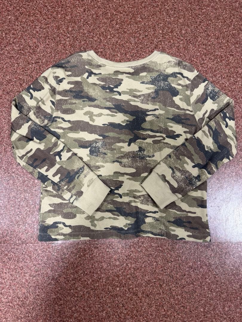 BAD WAY 迷彩　サーマル　ワンポイント花