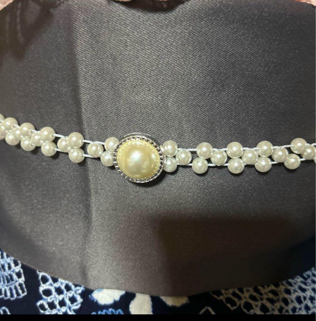 有松鳴海絞りフルセット4点高　美品綿浴衣+半幅帯+帯締め+帯揚げ