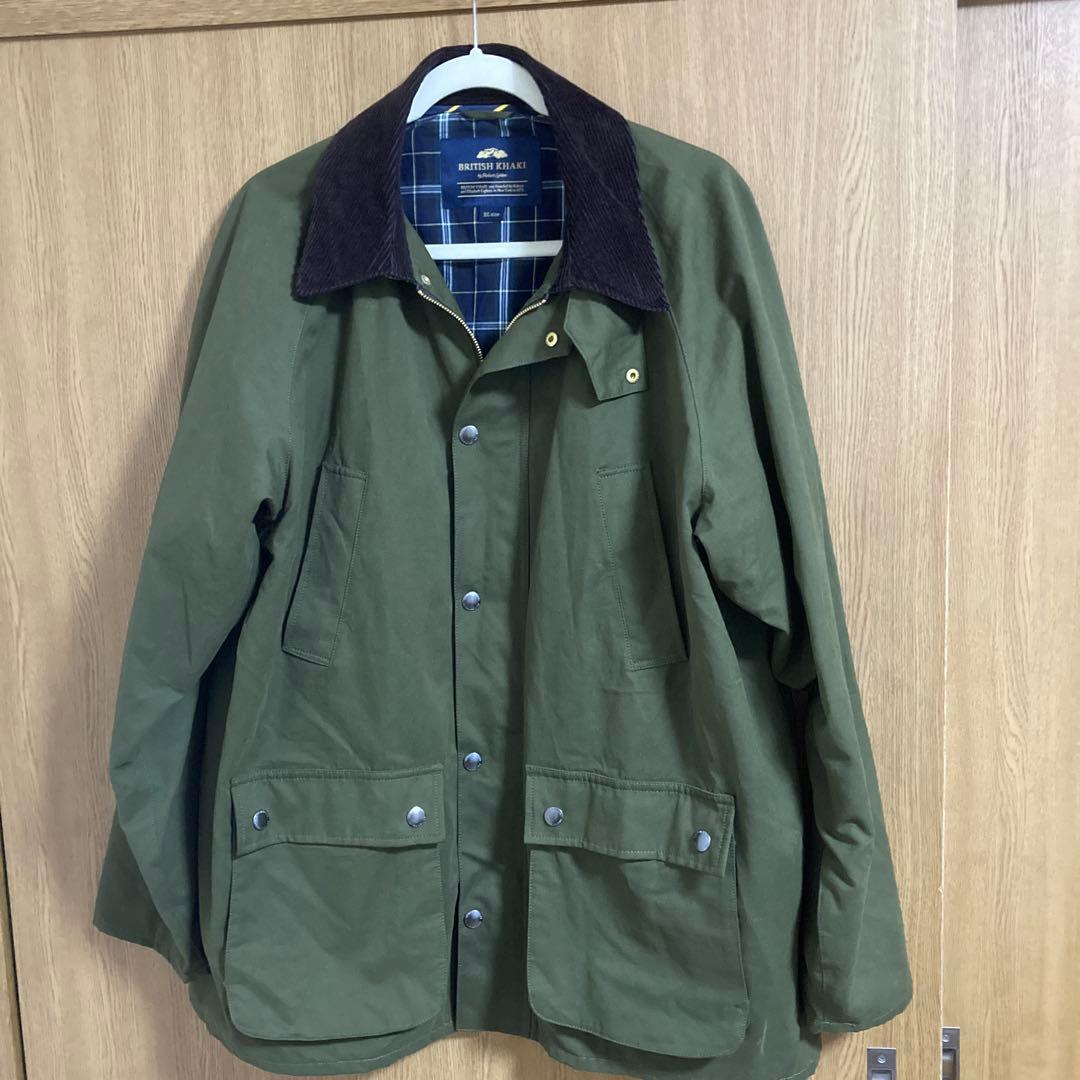 ブリティッシュカーキ ハンティングジャケット カーキ　XL