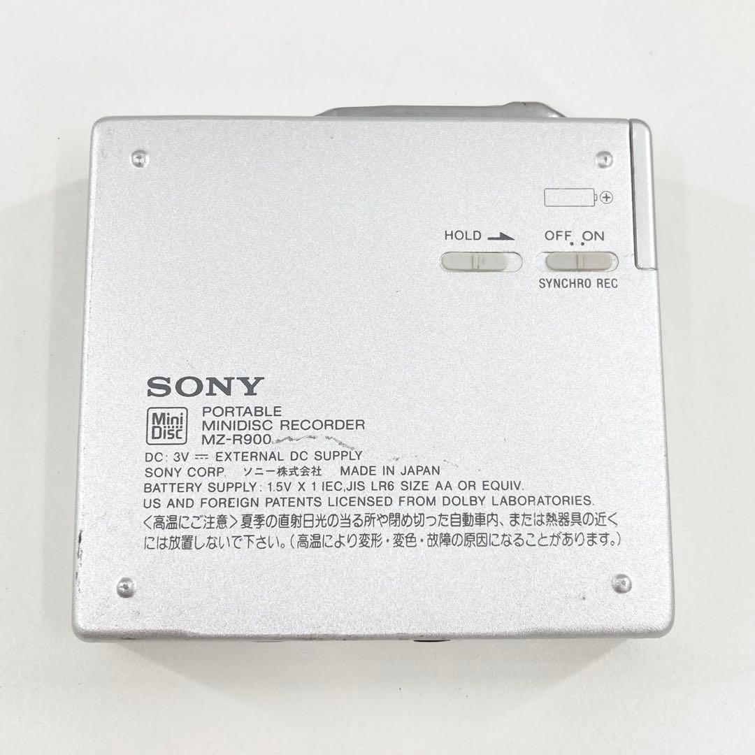 SONY ソニー MDウォークマン MDレコーダー MZ-R900 動作確認済