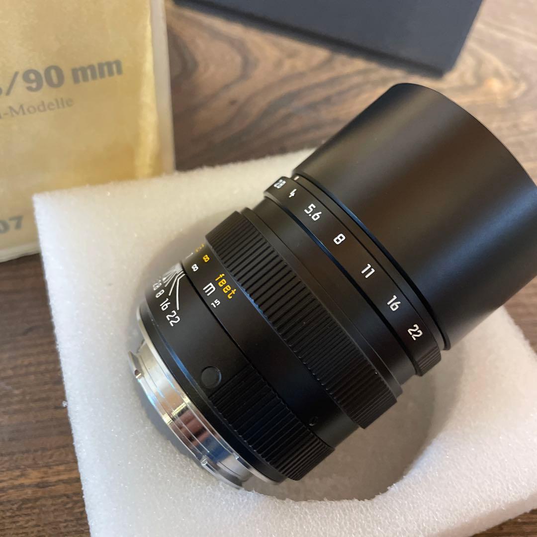 tdmidvue様ご依頼品Leica エルマリートMフード組込f2.8/90mm