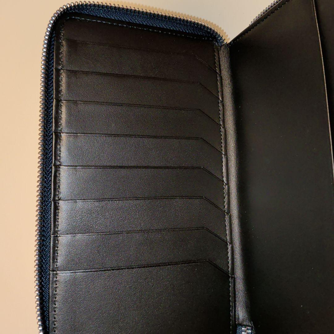 BLACK LABEL CRESTBRIDGE 長財布 ネイビー