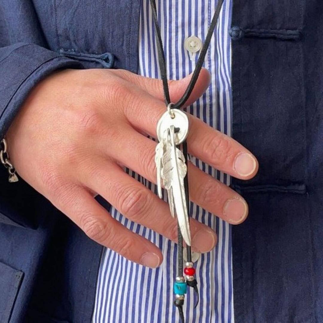 美品 LARRY SMITH CLOUD CHIEF MEDAL ペンダント