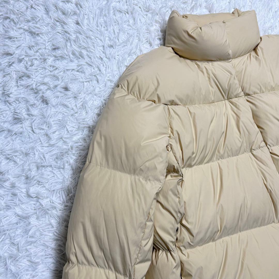 未使用級 大きめ XL ユニクロ パウダーソフトダウンジャケット イエロー