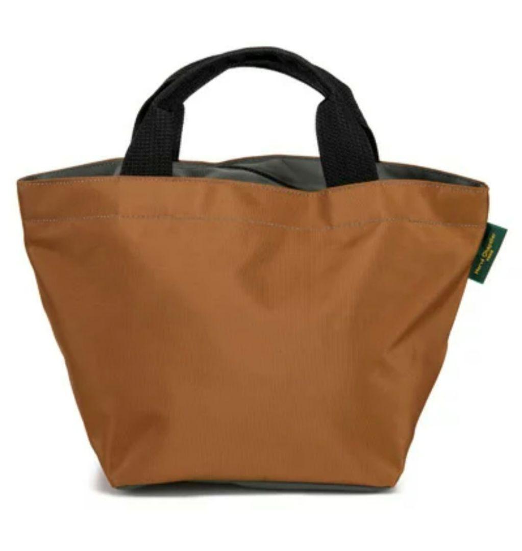 美品　エルベシャプリエ 舟型トートM 1027N COGNAC x FUSIL