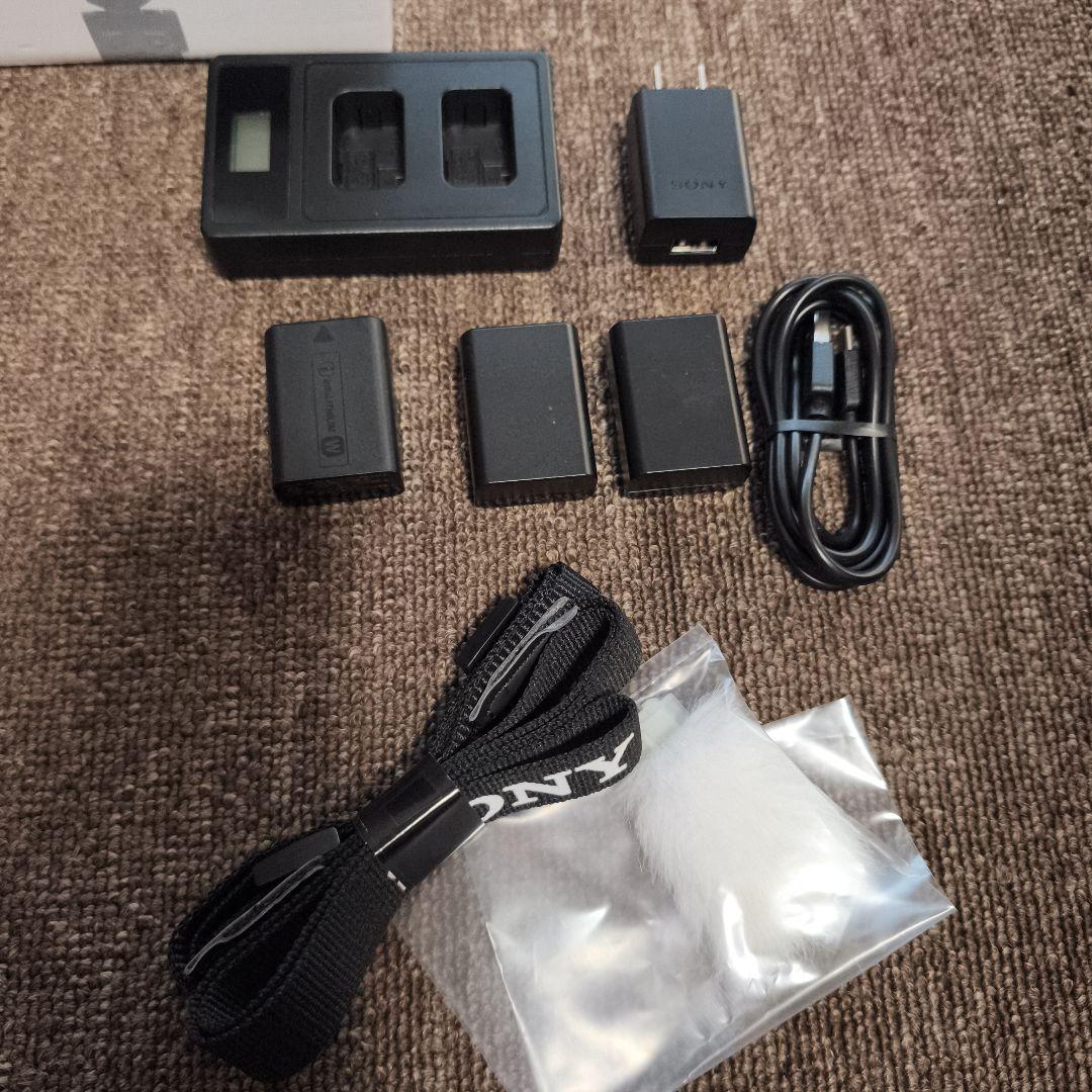 SONY ZV-E10L パワーズームレンズキット バッテリー予備付き カメラ