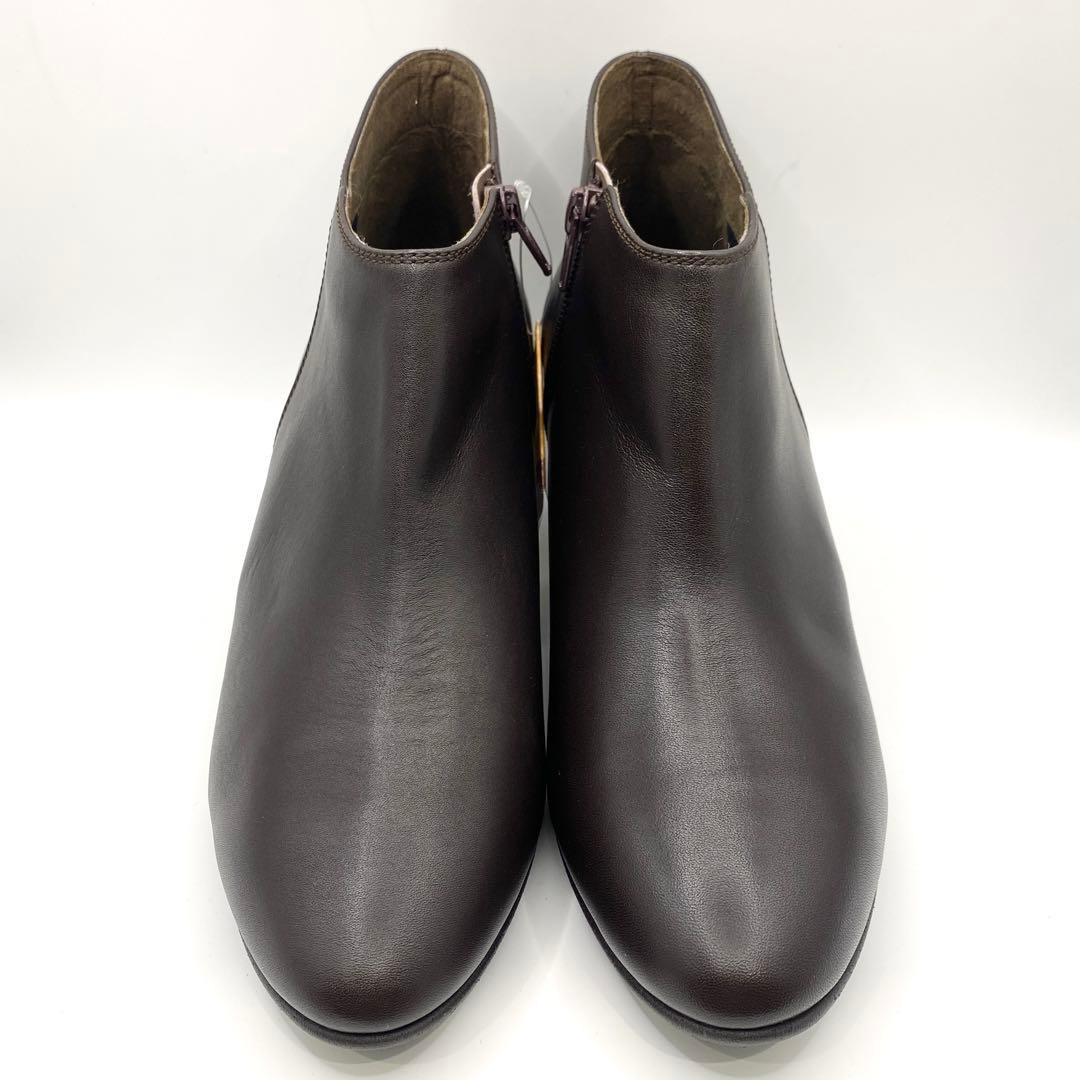 【未使用☆半額以下】ASICS WALKINGショートブーツ ブラウン