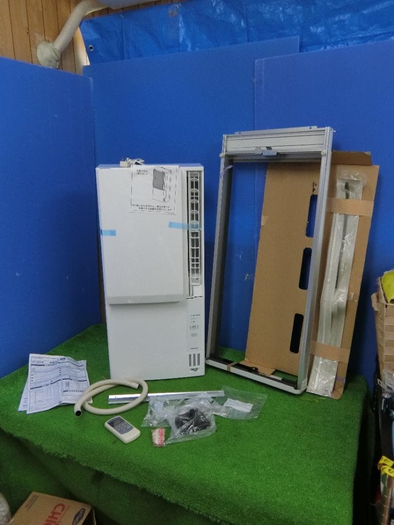 S8★コロナ窓用エアコン 冷暖兼用 CWH-A1824R 2024年製　送料無料