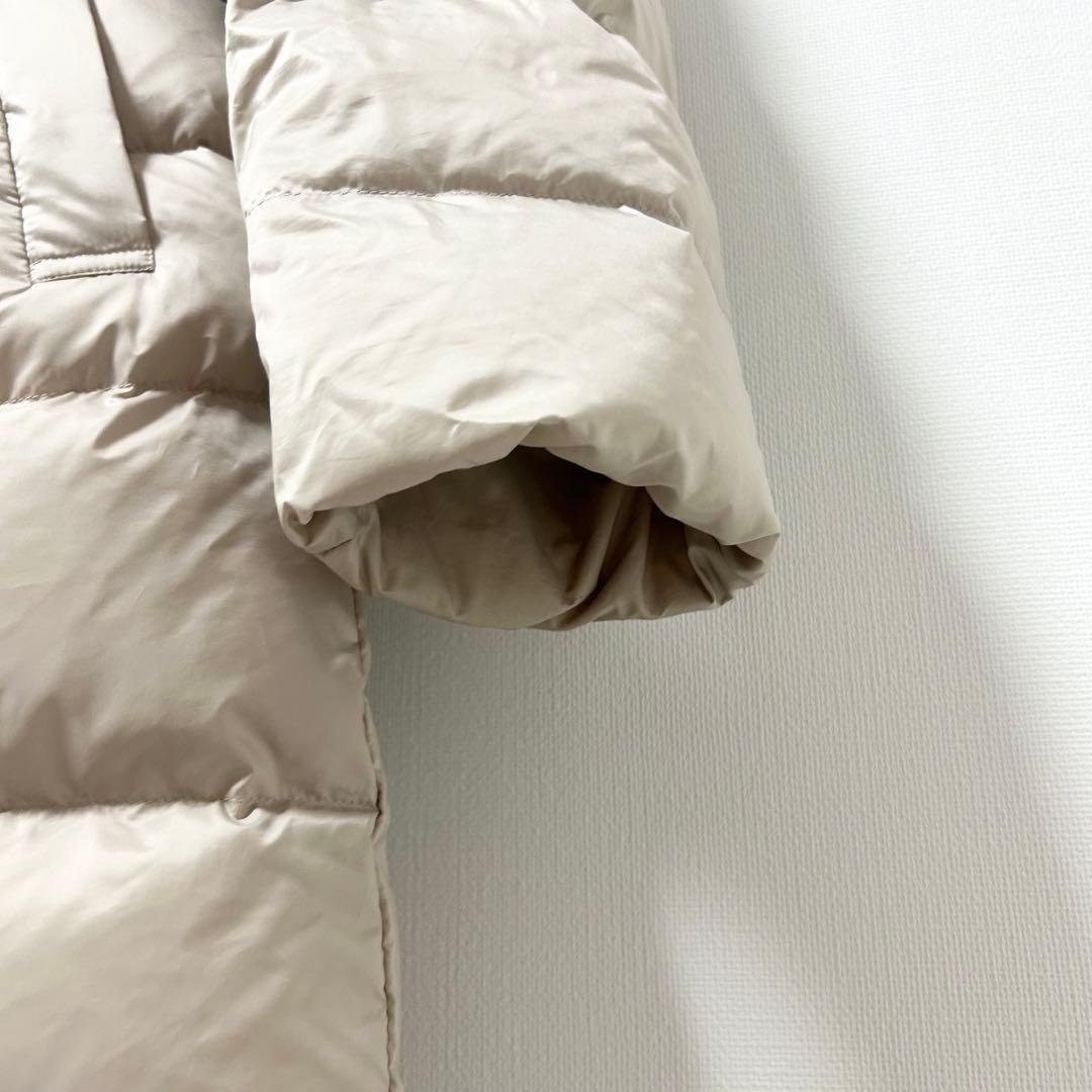 2023AW✨23区 シレータフタ ロング ダウンコート　ベージュ　40