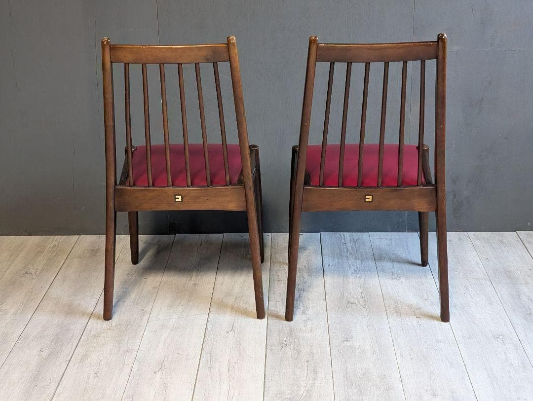 KOSUGA コスガ　レトロ　オールド　ウィンザーチェア　ビンテージ　2脚　nz