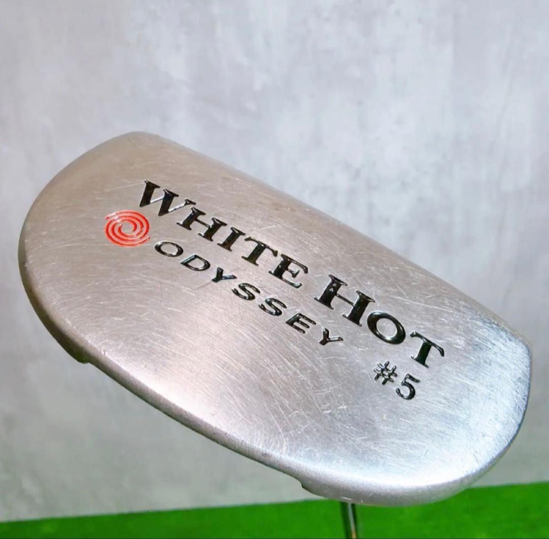 オデッセイ　ホワイトホット　5番　#5 初代　2ドット　パター　33インチ