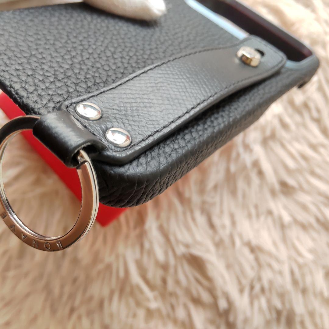 超極美品✨ボナベンチュラ iPhone 17pro ブラック シルバー ハンドル