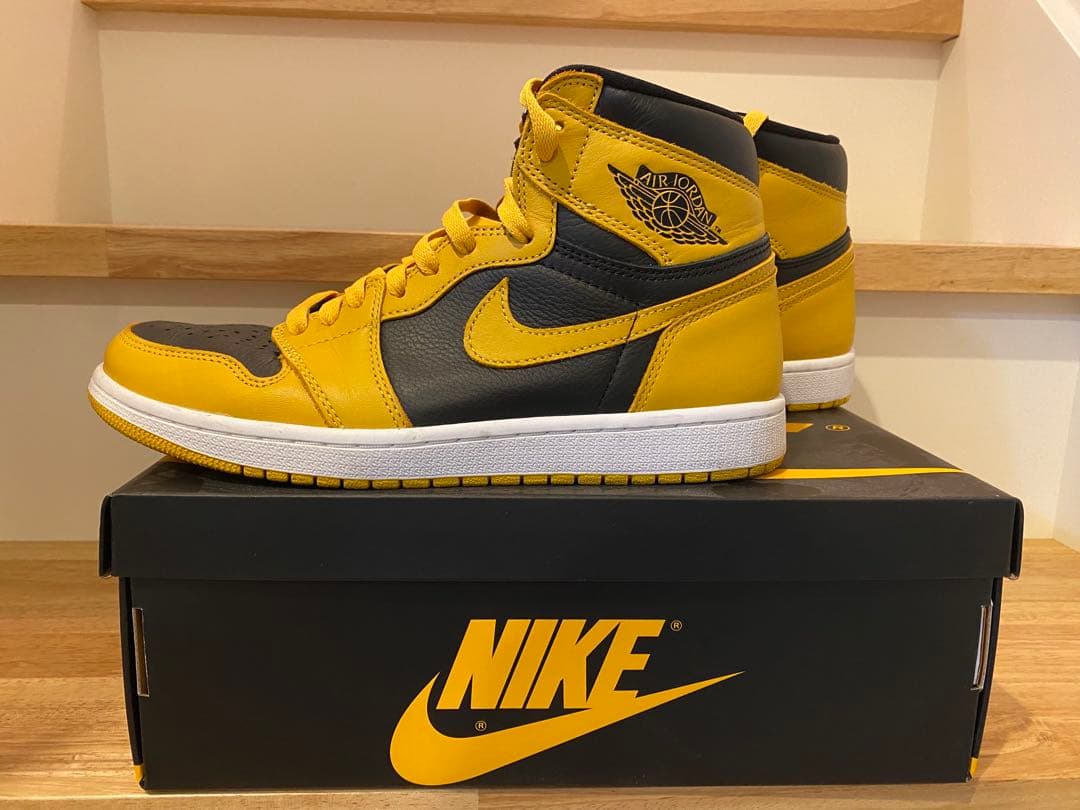 靴 AIR JORDAN 1 RETRO HIGH OG POLLEN 27.0cm